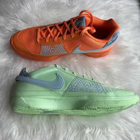 🆕 Nike Ja 1 Mismatched Men's Basketball Shoes Multicolor Size 18 Low Top - Picture 3 of 13